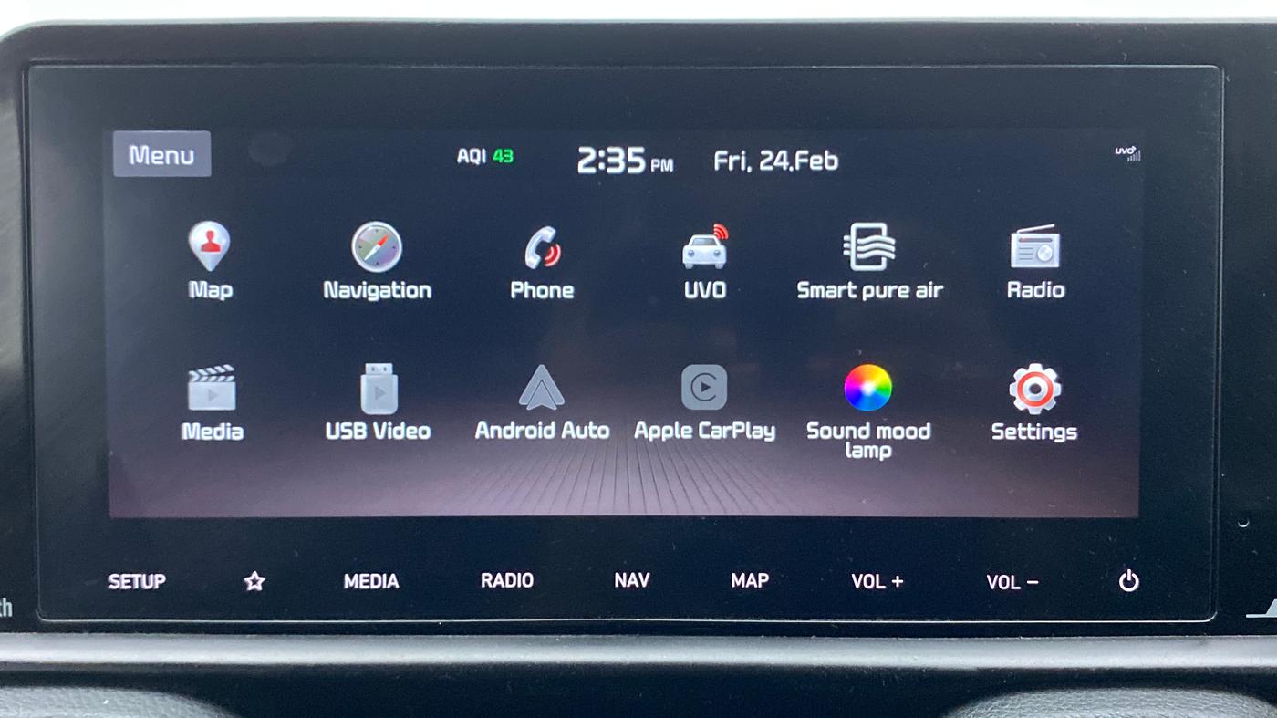 2021 KIA SONET GTX + 1.0 IMT, Petrol, Manual, 13,697 km, Apple CarPlay and Android Auto