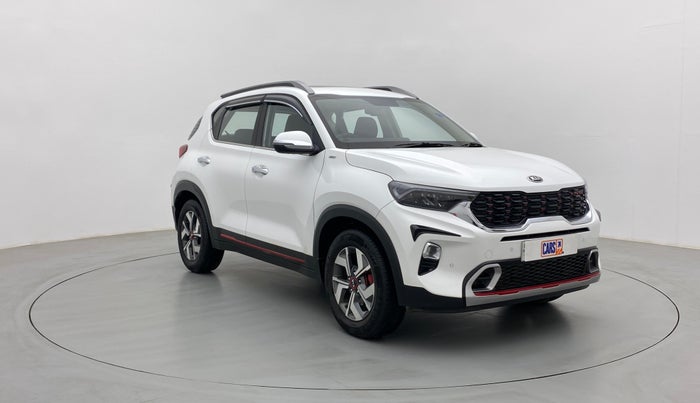 2021 KIA SONET GTX + 1.0 IMT, Petrol, Manual, 13,697 km, Right Front Diagonal