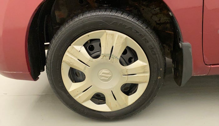 2012 Maruti Wagon R 1.0 VXI, Petrol, Manual, 43,540 km, Left Front Wheel
