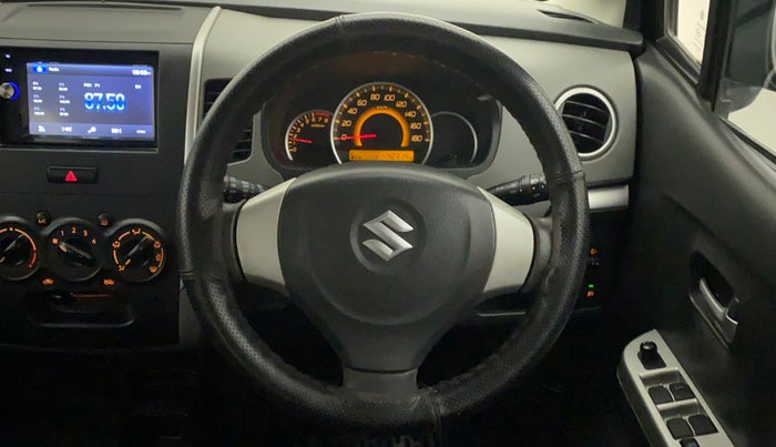 2012 Maruti Wagon R 1.0 VXI, Petrol, Manual, 43,540 km, Steering Wheel Close Up