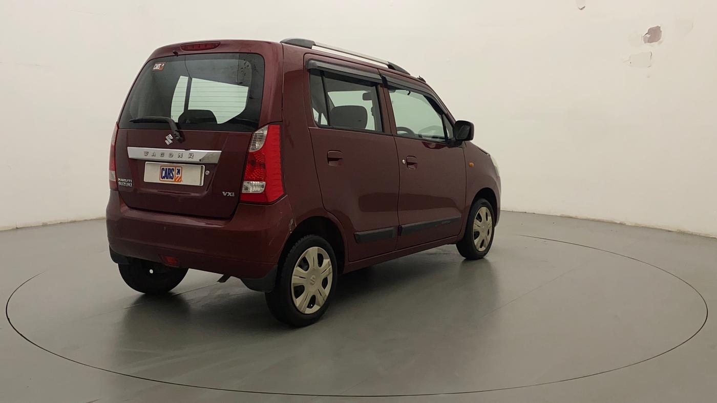 2012 Maruti Wagon R 1.0 VXI, Petrol, Manual, 43,540 km, Right Back Diagonal