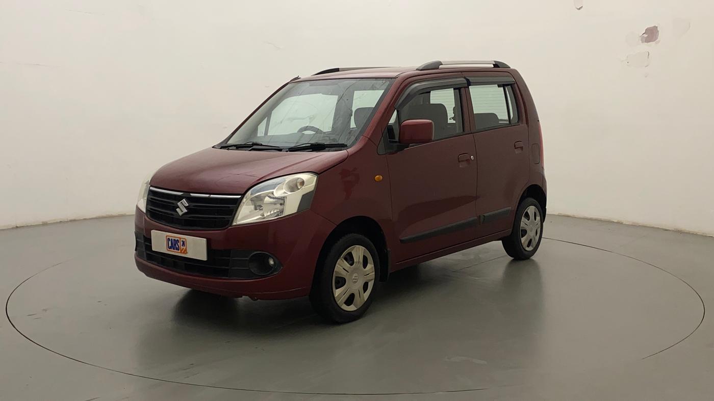 2012 Maruti Wagon R 1.0 VXI, Petrol, Manual, 43,540 km, Left Front Diagonal