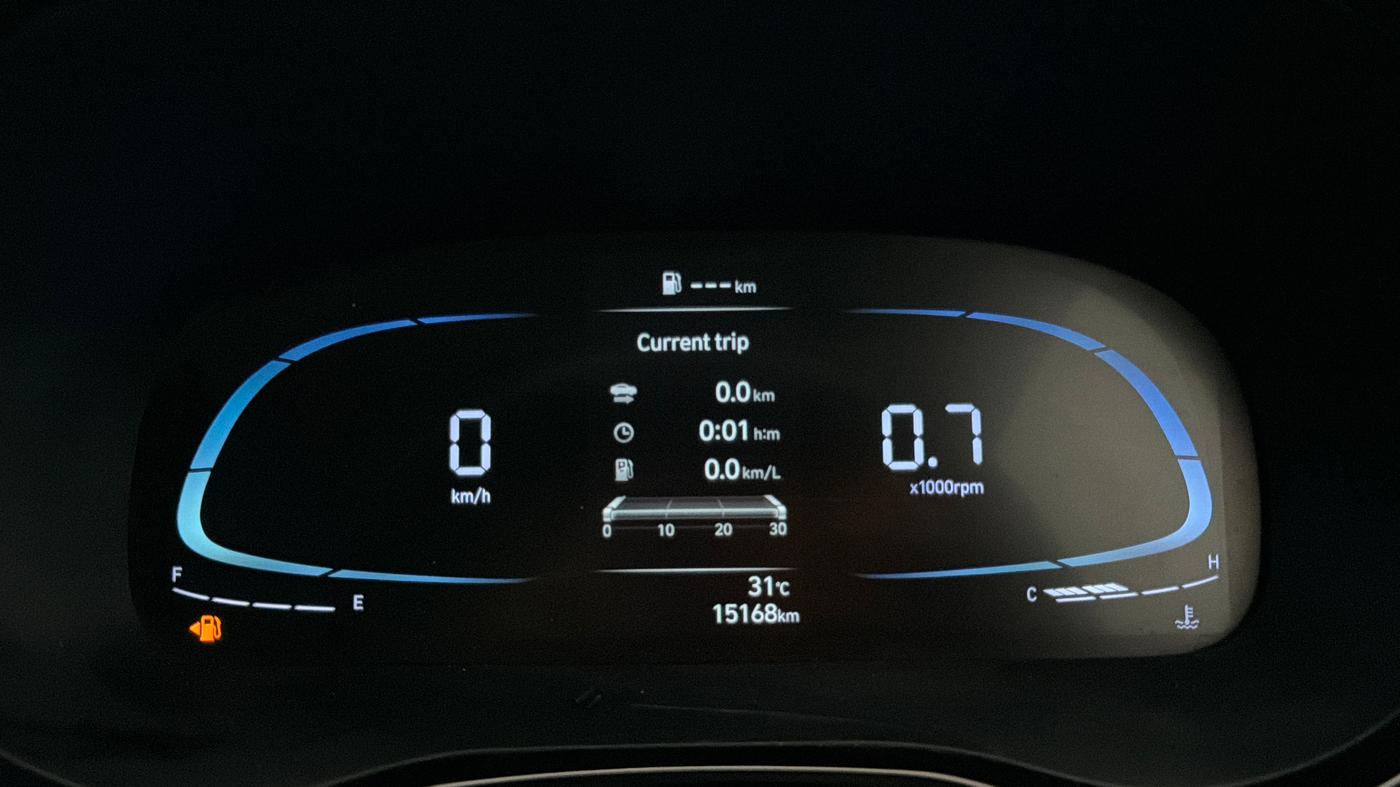 2024 Hyundai EXTER SX(O), Petrol, Manual, 15,106 km, Odometer Image
