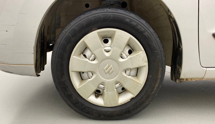 2012 Maruti Wagon R 1.0 LXI, Petrol, Manual, 67,527 km, Left Front Wheel