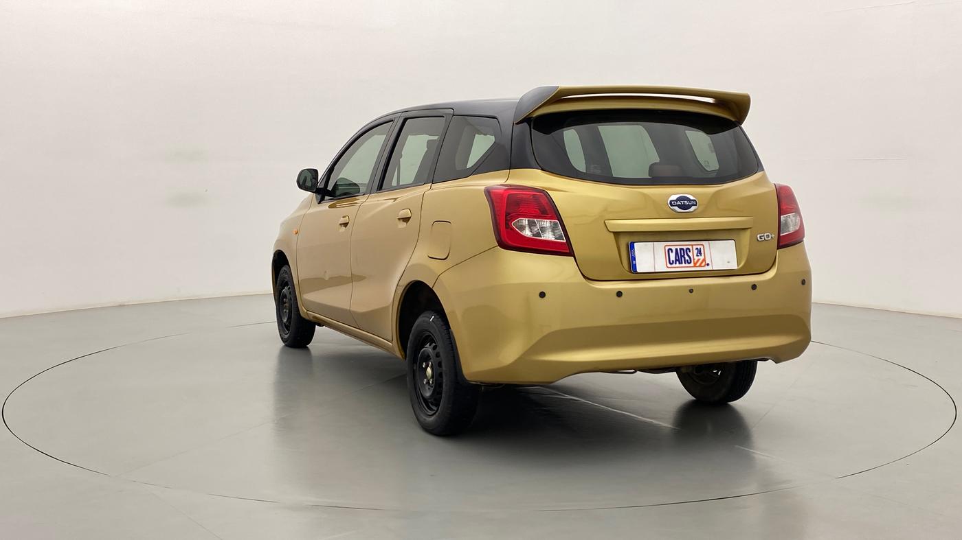 2015 Datsun Go Plus T, Petrol, Manual, 20,802 km, Left Back Diagonal