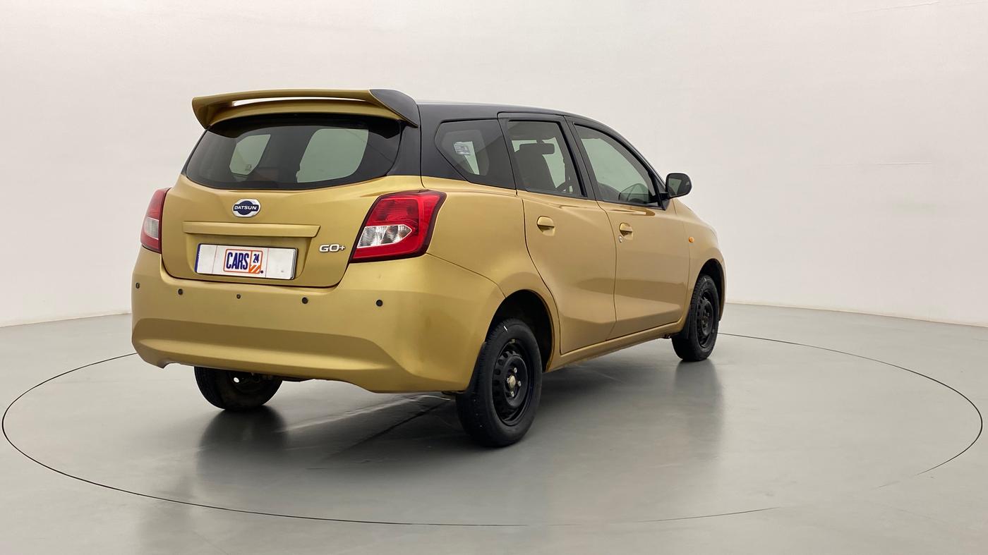 2015 Datsun Go Plus T, Petrol, Manual, 20,802 km, Right Back Diagonal
