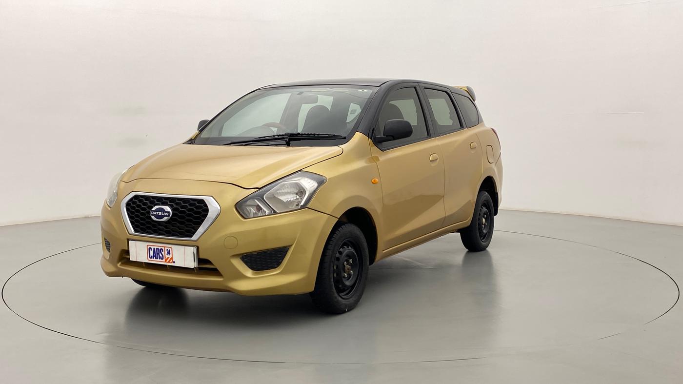 2015 Datsun Go Plus T, Petrol, Manual, 20,802 km, Left Front Diagonal