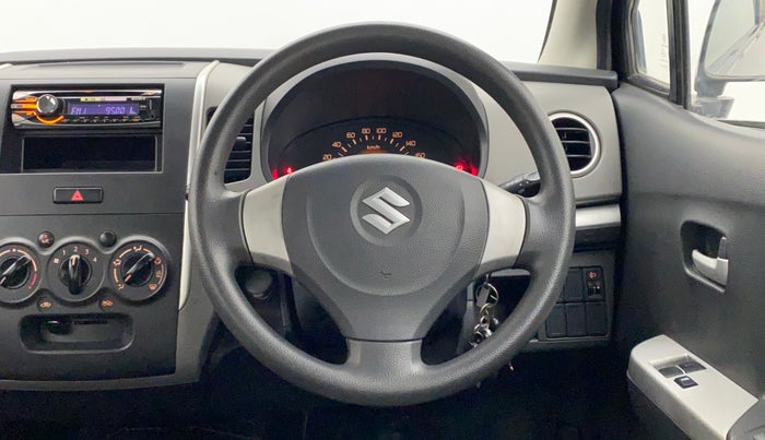 2011 Maruti Wagon R 1.0 LXI, Petrol, Manual, 43,295 km, Steering Wheel Close Up