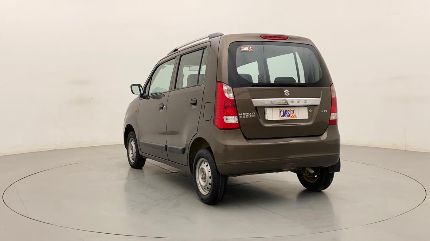 2011 Maruti Wagon R 1.0 LXI, Petrol, Manual, 43,295 km, Left Back Diagonal