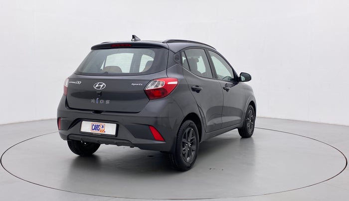 2020 Hyundai GRAND I10 NIOS SPORTZ PETROL, Petrol, Manual, 30,473 km, Right Back Diagonal