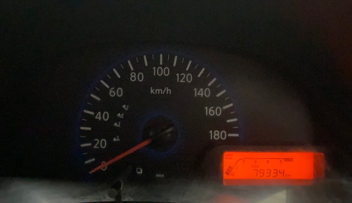 2016 Datsun Go Plus T, Petrol, Manual, 79,329 km, Odometer Image