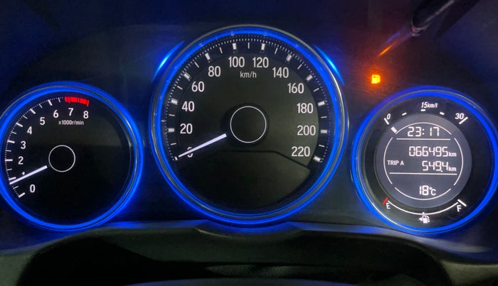 2014 Honda City 1.5L I-VTEC SV, CNG, Manual, 66,485 km, Odometer Image