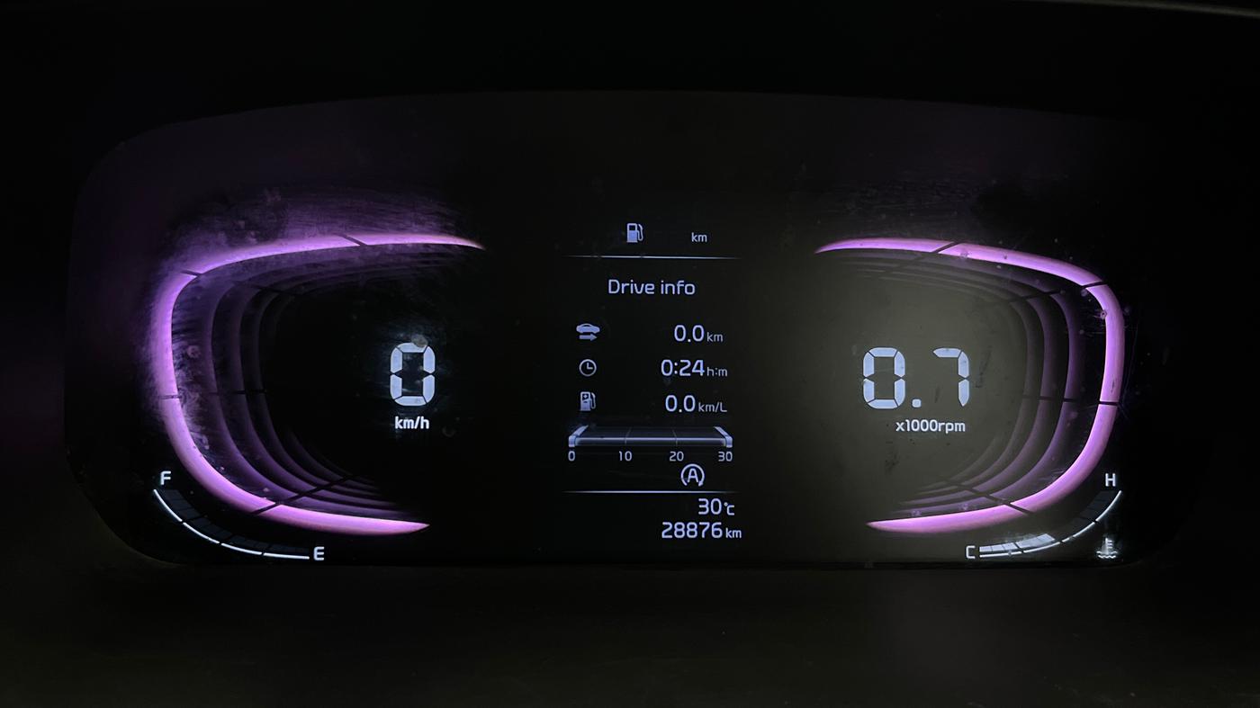 2023 KIA CARENS PRESTIGE 1.5 PETROL 7 STR, Petrol, Manual, 28,858 km, Odometer Image