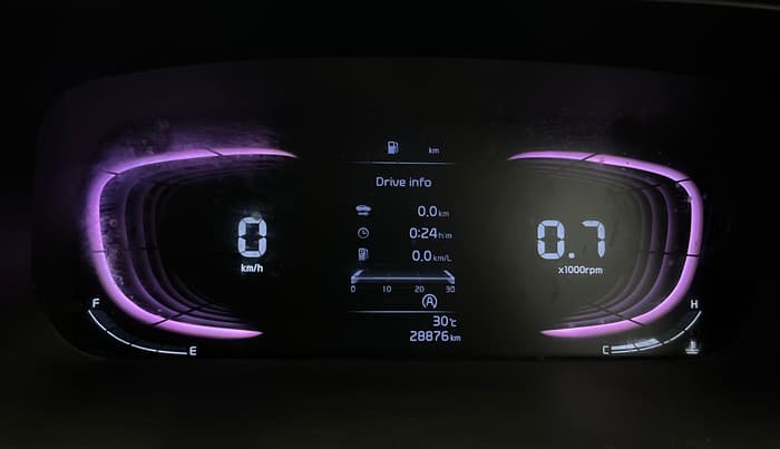 2023 KIA CARENS PRESTIGE 1.5 PETROL 7 STR, Petrol, Manual, 28,858 km, Odometer Image