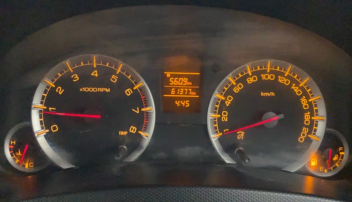2012 Maruti Swift VXI, Petrol, Manual, 61,377 km, Odometer Image