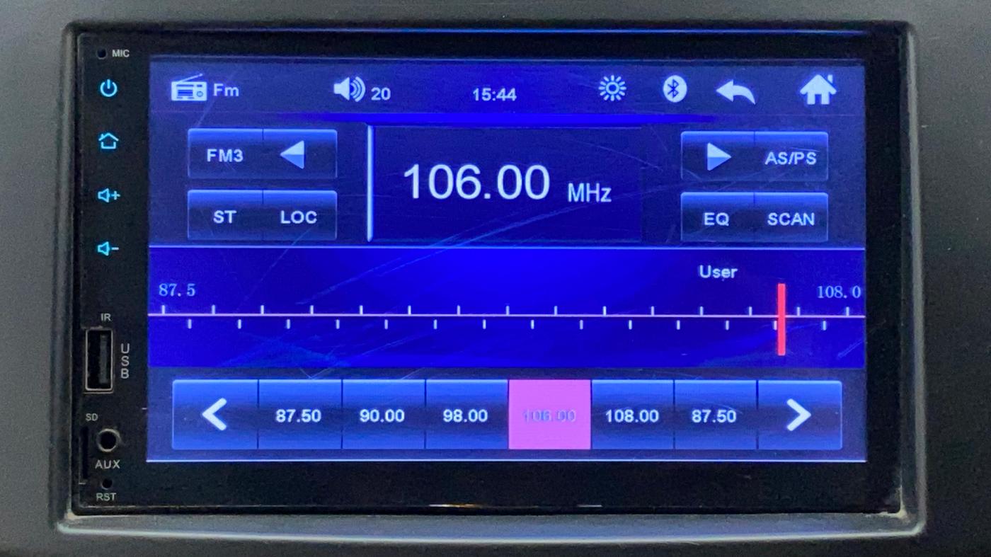2012 Maruti Swift VXI, Petrol, Manual, 61,377 km, Infotainment System