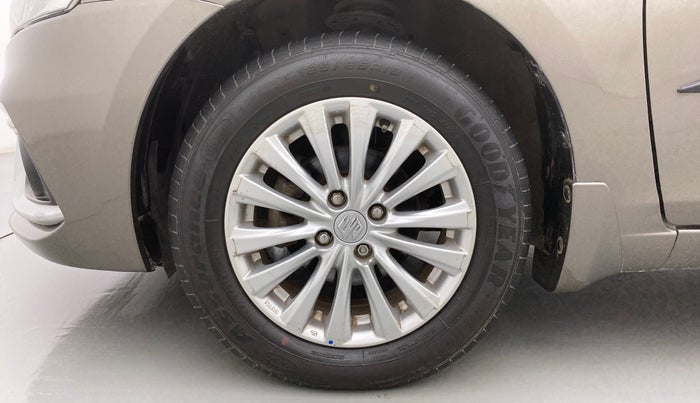 2019 Maruti Ciaz DELTA AT 1.5 SHVS PETROL, Petrol, Automatic, 69,022 km, Left Front Wheel