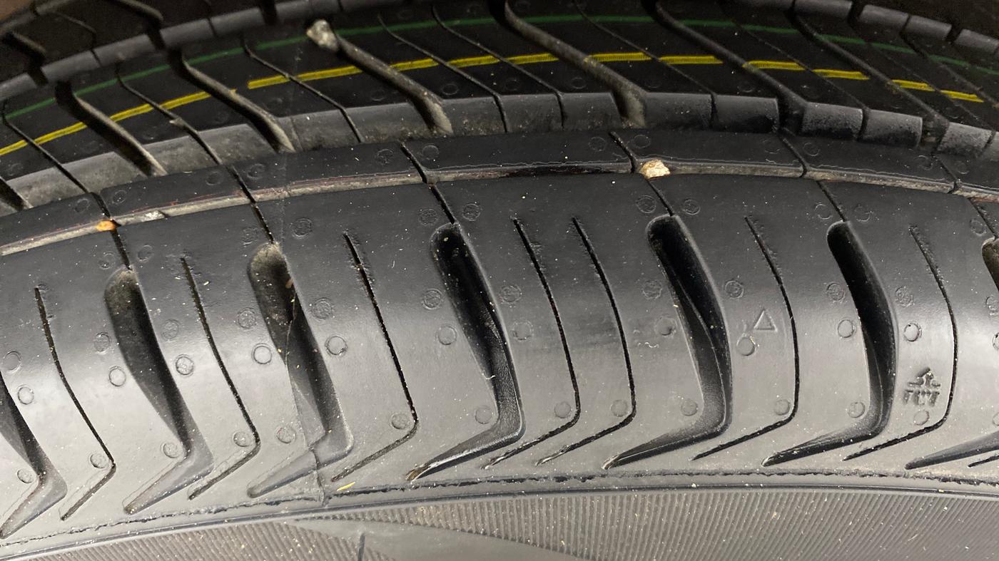 2018 Maruti Celerio ZXI AMT (O), Petrol, Automatic, 54,686 km, Left Front Tyre Tread