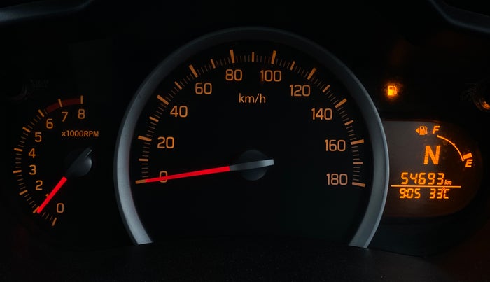 2018 Maruti Celerio ZXI AMT (O), Petrol, Automatic, 54,686 km, Odometer Image