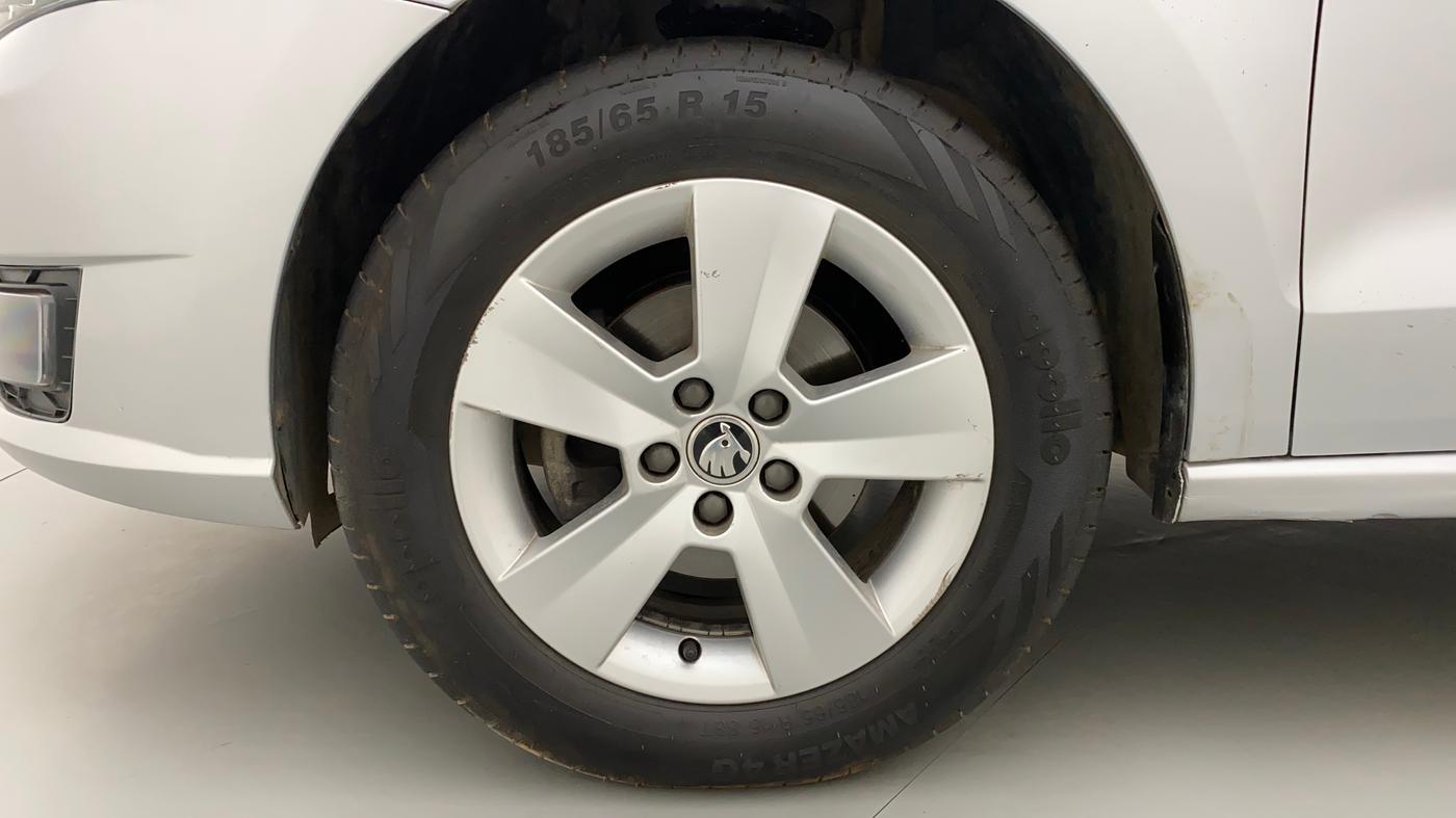 2021 Skoda Rapid 1.0 AMBITION TSI MT, Petrol, Manual, 53,234 km, Left Front Wheel