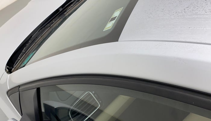 2021 Skoda Rapid 1.0 AMBITION TSI MT, Petrol, Manual, 53,234 km, Left A pillar - Paint is slightly faded