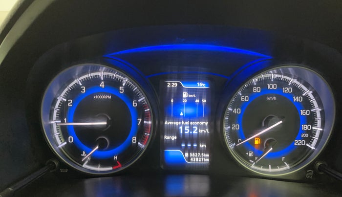 2019 Maruti Baleno ALPHA PETROL 1.2, Petrol, Manual, 43,777 km, Odometer Image