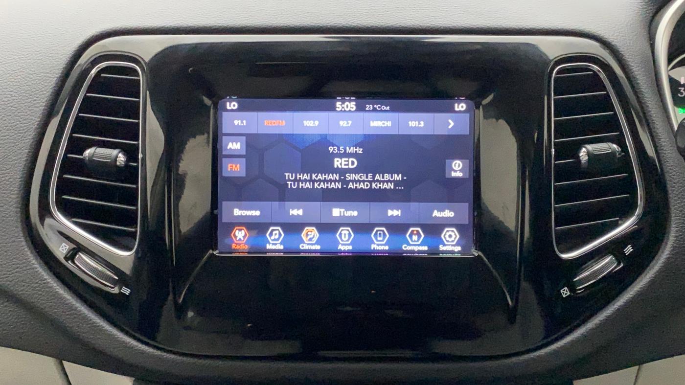 2019 Jeep Compass LIMITED (O) 2.0 DIESEL, Diesel, Manual, 92,908 km, Infotainment System