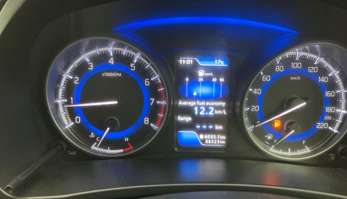 2018 Maruti Baleno ALPHA PETROL 1.2, Petrol, Manual, 66,318 km, Odometer Image