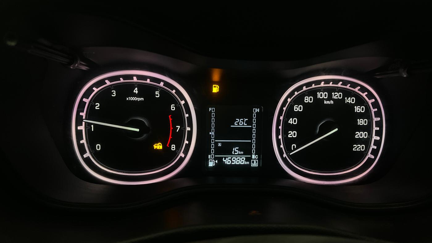 2021 Maruti Vitara Brezza ZXI PLUS, Petrol, Manual, 46,987 km, Odometer Image