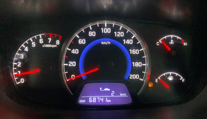 2016 Hyundai Grand i10 MAGNA 1.2 KAPPA VTVT, Petrol, Manual, 68,734 km, Odometer Image