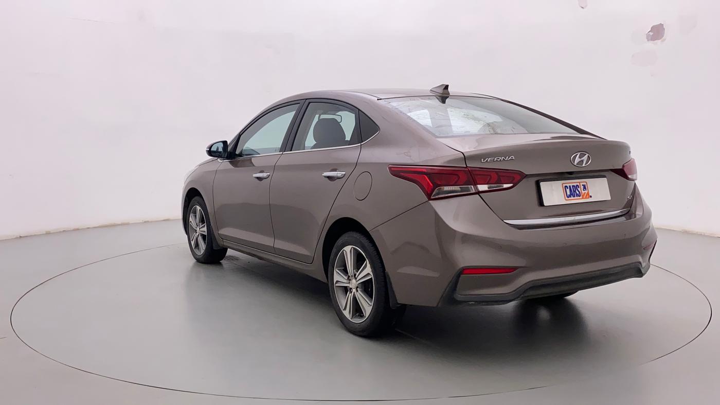 2018 Hyundai Verna 1.6 VTVT SX (O) AT, Petrol, Automatic, 36,454 km, Left Back Diagonal