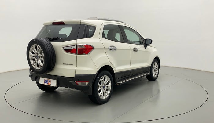 2015 Ford Ecosport 1.5 TITANIUM TI VCT AT, Petrol, Automatic, 1,00,451 km, Right Back Diagonal