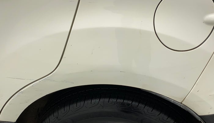 2015 Ford Ecosport 1.5 TITANIUM TI VCT AT, Petrol, Automatic, 1,00,451 km, Left quarter panel - Minor scratches