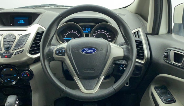 2015 Ford Ecosport 1.5 TITANIUM TI VCT AT, Petrol, Automatic, 1,00,451 km, Steering Wheel Close Up