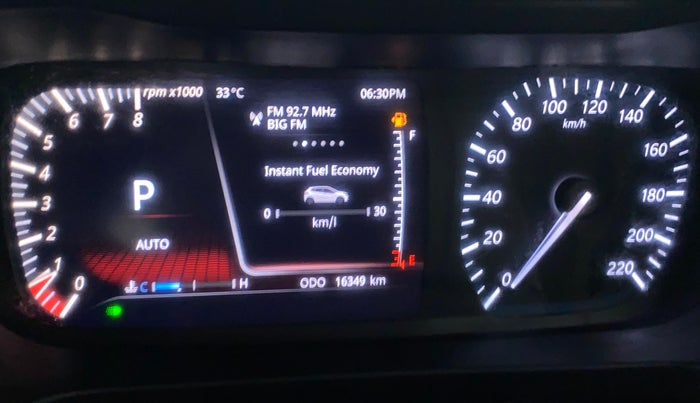 2022 Tata ALTROZ XZA PLUS, Petrol, Automatic, 16,349 km, Odometer Image
