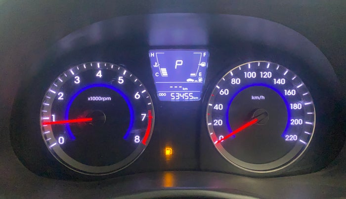 2016 Hyundai Verna 1.6 VTVT S AT, Petrol, Automatic, 53,415 km, Odometer Image