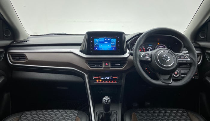 2022 Maruti BREZZA ZXI SMART HYBRID DUAL TONE, Petrol, Manual, 18,793 km, Dashboard