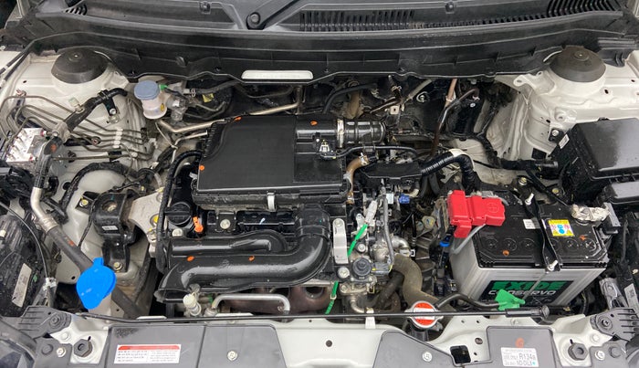 2022 Maruti BREZZA ZXI SMART HYBRID DUAL TONE, Petrol, Manual, 18,793 km, Open Bonet