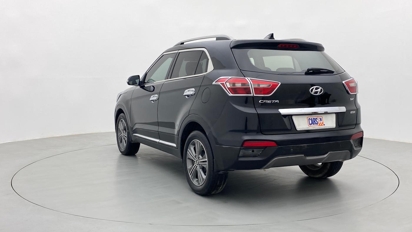2017 Hyundai Creta 1.6 CRDI SX PLUS AUTO, Diesel, Automatic, 83,130 km, Left Back Diagonal