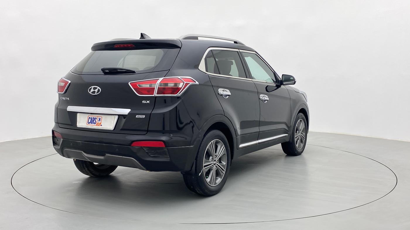 2017 Hyundai Creta 1.6 CRDI SX PLUS AUTO, Diesel, Automatic, 83,130 km, Right Back Diagonal
