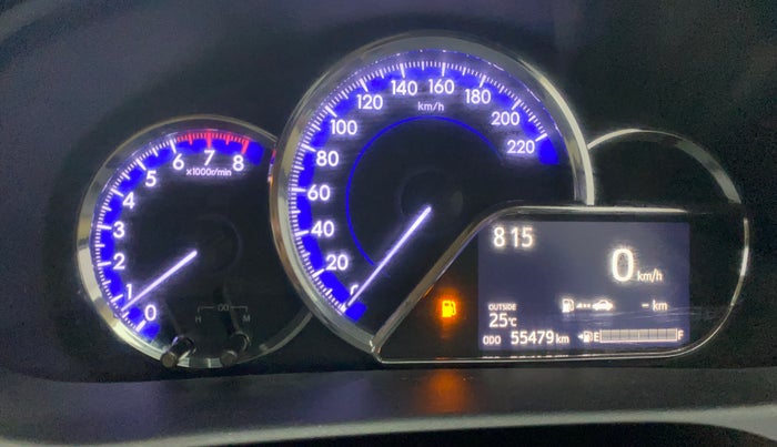 2021 Toyota YARIS G MT, Petrol, Manual, 55,437 km, Odometer Image
