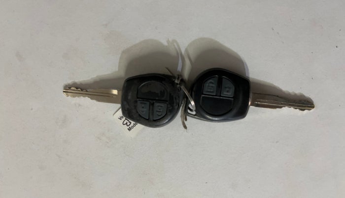 2018 Maruti Wagon R 1.0 VXI, Petrol, Manual, 41,098 km, Key Close Up