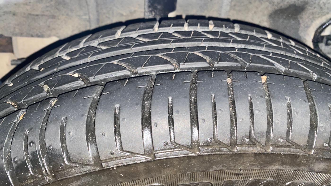 2024 Tata Tiago XTA PETROL, Petrol, Automatic, 19,056 km, Right Rear Tyre Tread