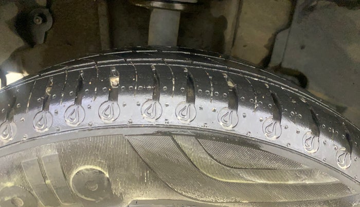 2024 Tata TIGOR XZA Plus iCNG , CNG, Automatic, 3,164 km, Right Rear Tyre Tread