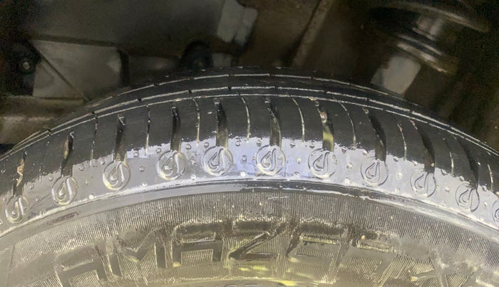 2024 Tata TIGOR XZA Plus iCNG , CNG, Automatic, 3,164 km, Left Rear Tyre Tread