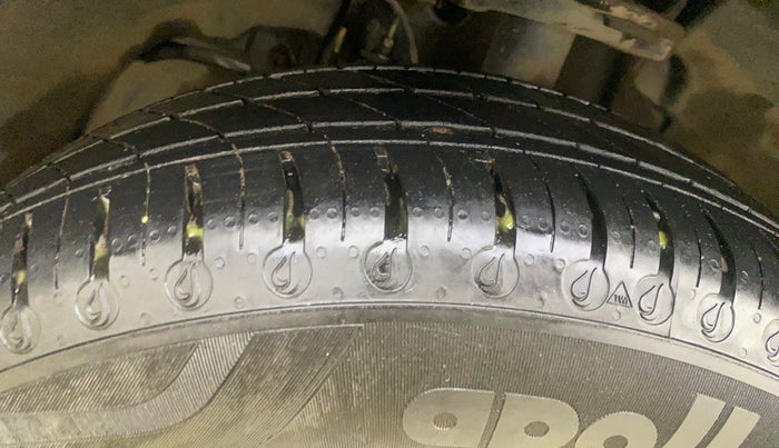 2024 Tata TIGOR XZA Plus iCNG , CNG, Automatic, 3,164 km, Left Front Tyre Tread