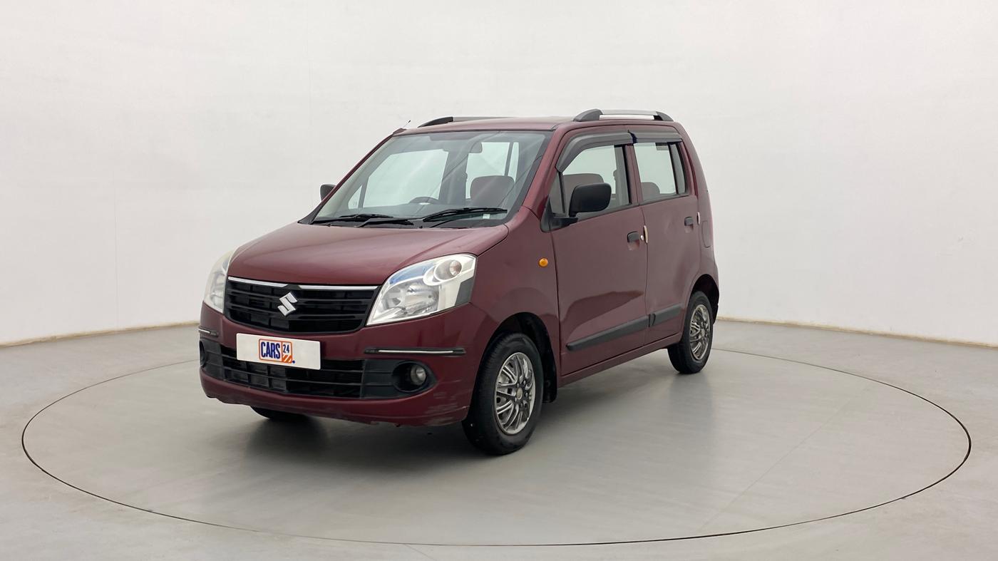 2012 Maruti Wagon R 1.0 LXI, Petrol, Manual, 22,820 km, Left Front Diagonal