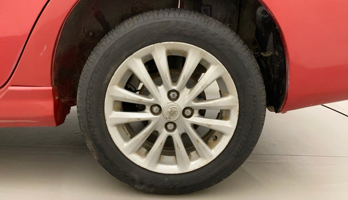 2011 Toyota Etios VX, Petrol, Manual, 95,974 km, Left Rear Wheel