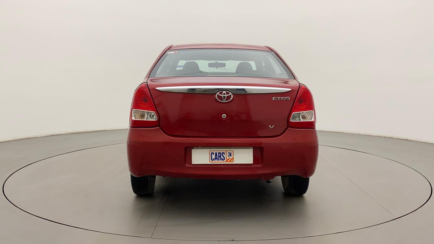 2011 Toyota Etios VX, Petrol, Manual, 95,974 km, Back/Rear