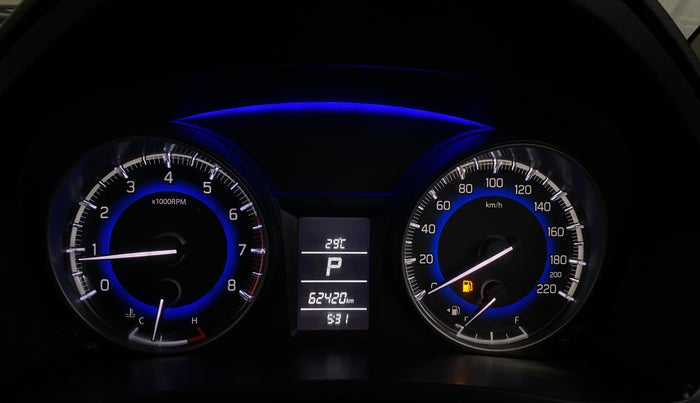 2018 Maruti Baleno DELTA CVT PETROL 1.2, Petrol, Automatic, 62,383 km, Odometer Image